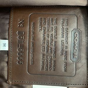 Men’s Coach Brown suede oh that